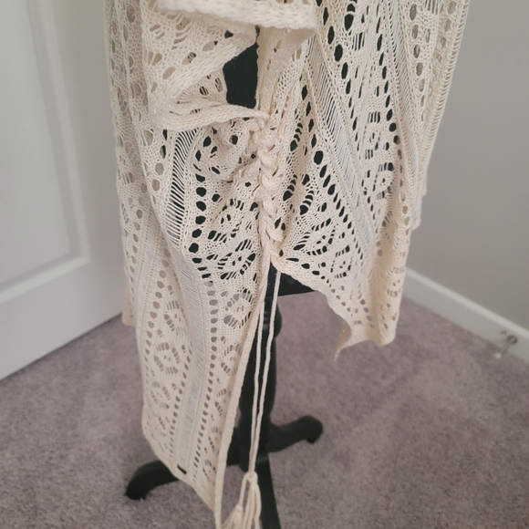 Crochet Swim Cover Up OS - Picture 3 of 3